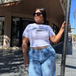 BERMUDA JEANS FLECOS