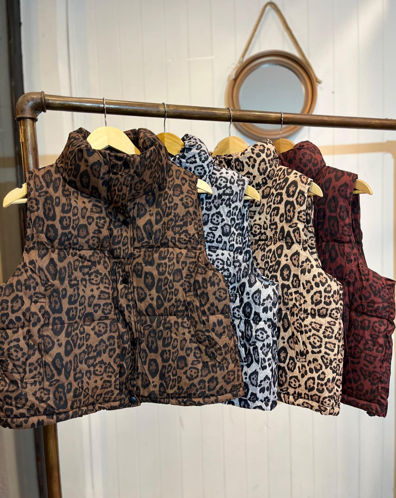 CHALECO ANIMAL PRINT