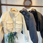 CAMPERA ECO CUERO INFLABLE