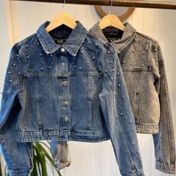 CAMPERA JEANS TACHAS