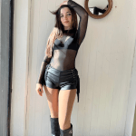 SHORT TIRO BAJO CLEA ECO CUERO